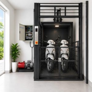 THANG NÂNG TẢI XE MÁY 500Kg