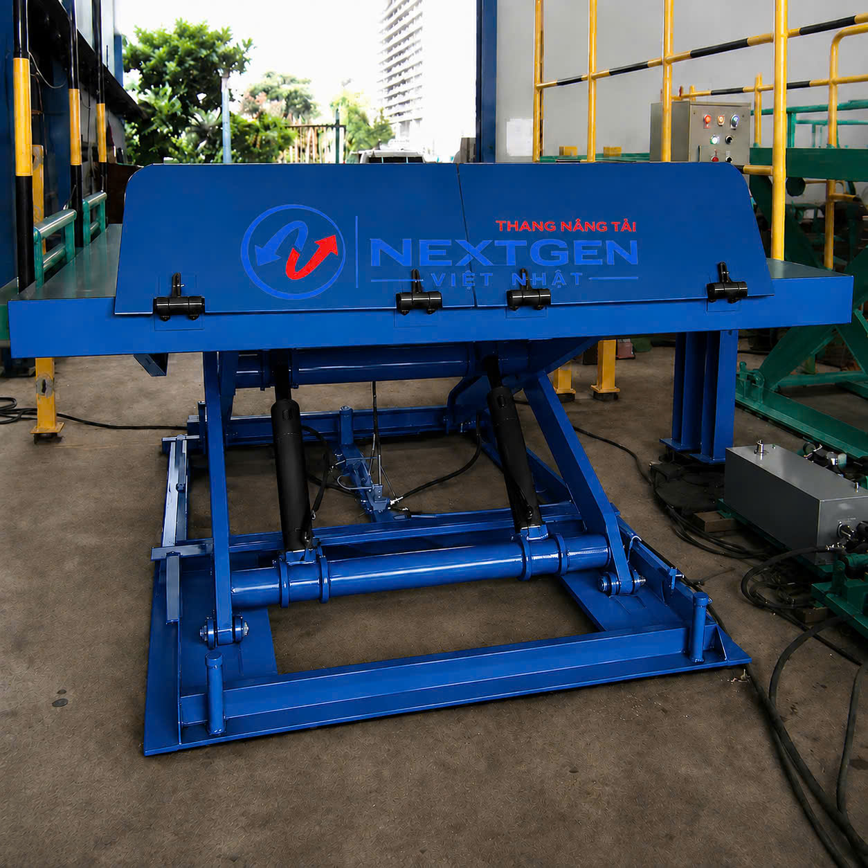 BÀN NÂNG CHỮ X 1000Kg-3000Kg