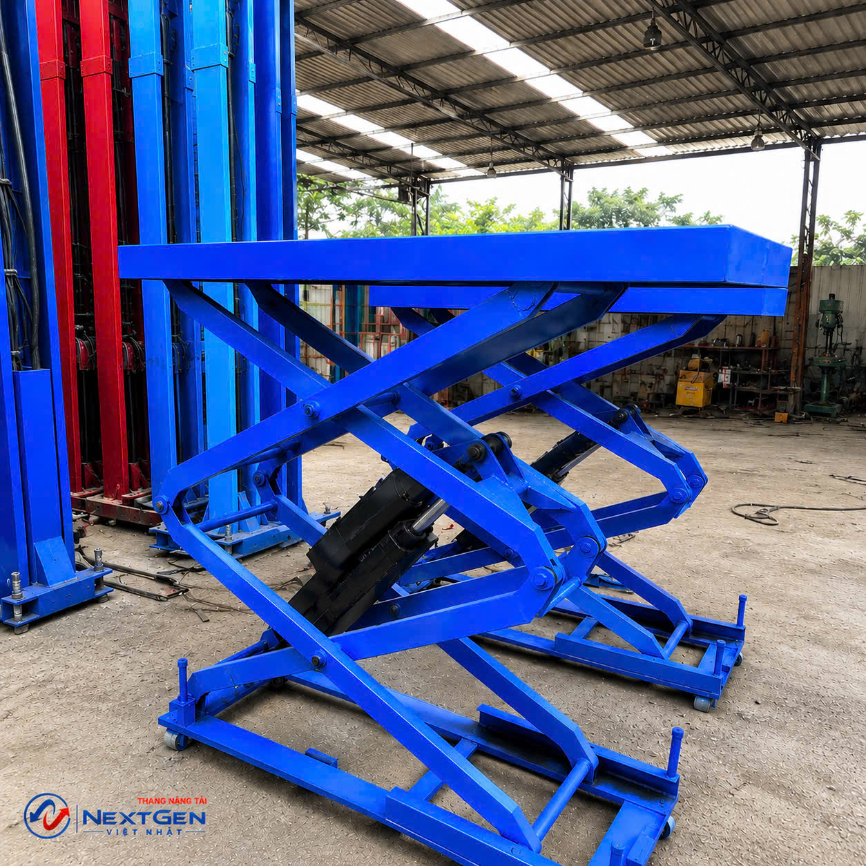 BÀN NÂNG TRỌNG TẢI 1500KG
