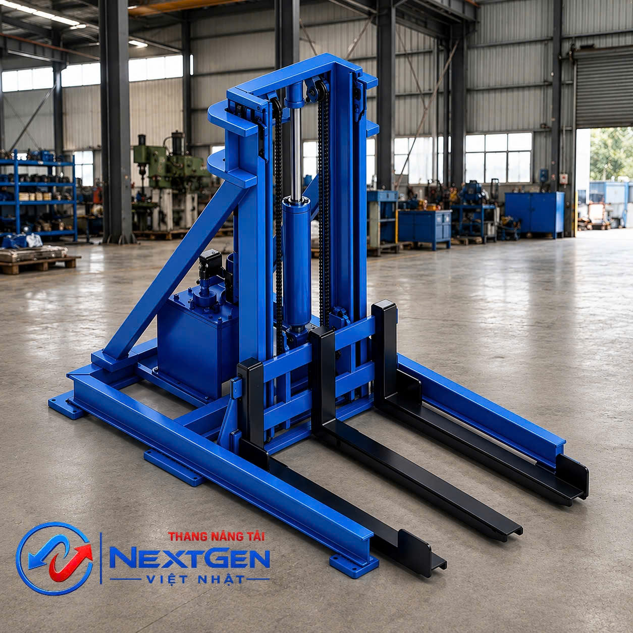THANG NÂNG DI ĐỘNG TRÊN 1 TẤN - Ảnh 3